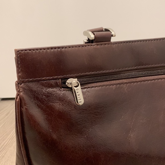 Danier Leather Brown Medium Tote - Picture 3 of 10